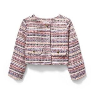 Janie and Jack Multicolor Striped Blazer